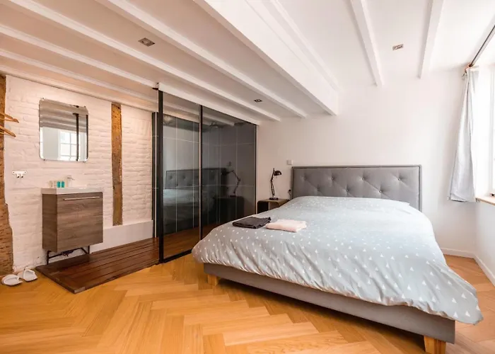 아파트 Duplex D'architecte Avec 3 릴