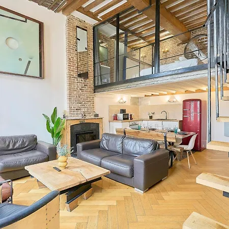 Duplex D'architecte Avec 3 Lejlighed Lille
