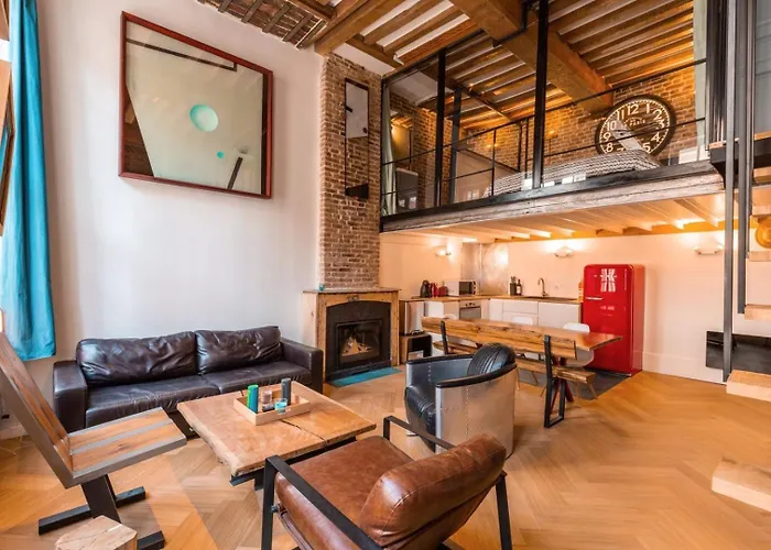 Duplex D'architecte Avec 3 Lägenhet Lille